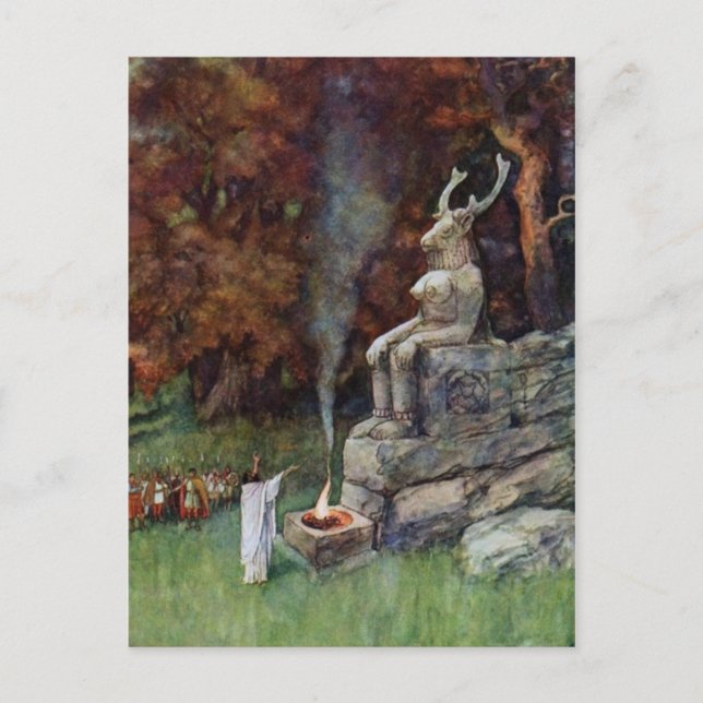 Classic Illustration Postcard (Front)