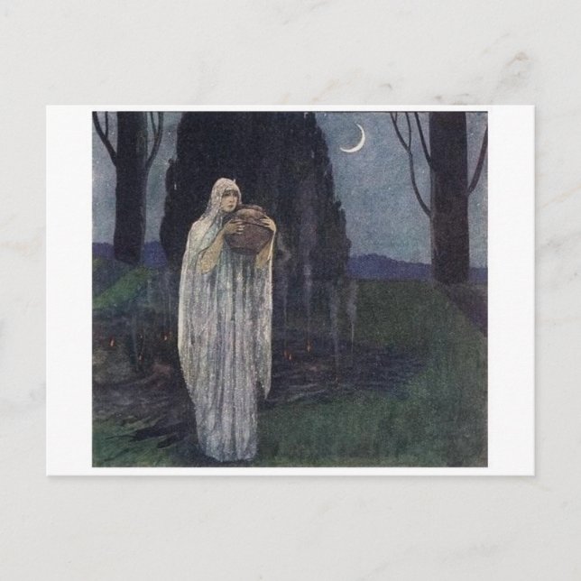 Classic Illustration Postcard (Front)