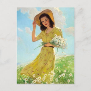 Classic Illustration Postcard