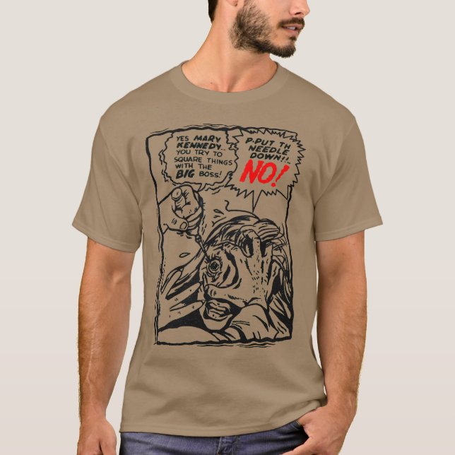 Classic "Injury to the Eye" Panel T- Shirt (Front)