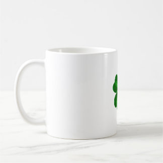 Classic Irish four leaf Clover design Coffee Mug