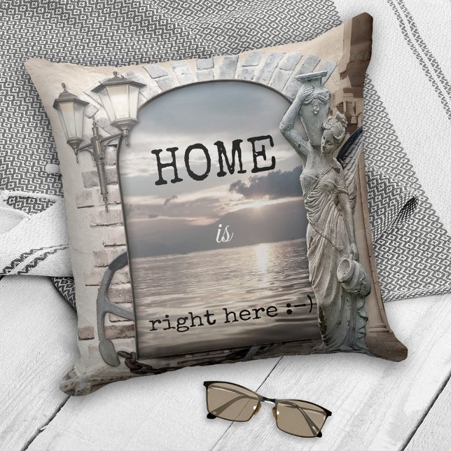 Classic Italian Nautical Pastel Pillow (Creator Uploaded)