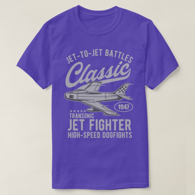 CLASSIC JET FIGHTER T-Shirt (Design Front)