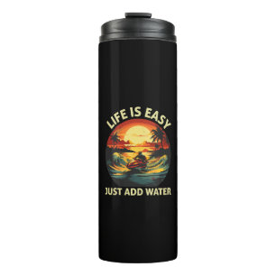 Classic Jet Ski skier Thermal Tumbler