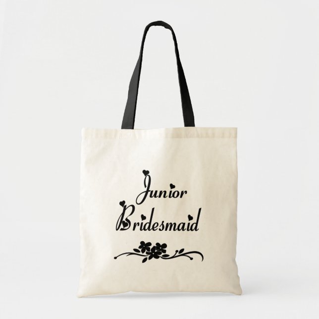 Classic Junior Bridesmaid Tote Bag (Front)