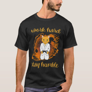 Classic Karate Accessories Cat Boys Kids Girls Men T-Shirt