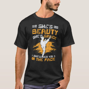 Classic Karate Girl Loves Karate T-Shirt