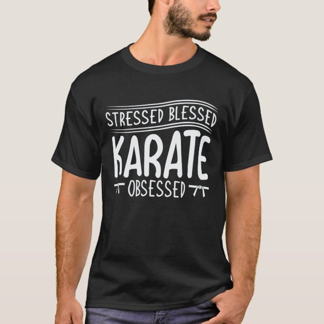 Classic Karate Practitioner Student Trainee Teache T-Shirt (Front)