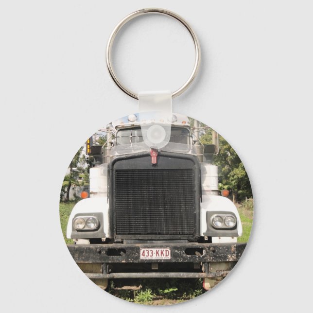 Classic Kenworth Truck Key Ring (Front)