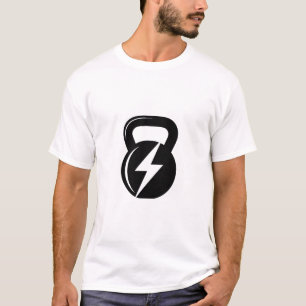 Classic Kettlebell Lightning Symbol Shirt