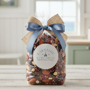 Classic Lake Bachelorette Girls Weekend Classic Round Sticker