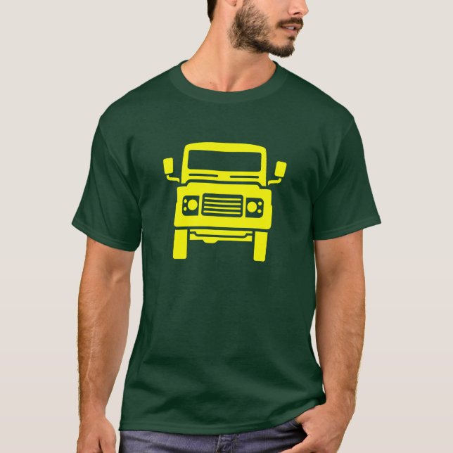 Classic Land Rover illustration T-Shirt (Front)