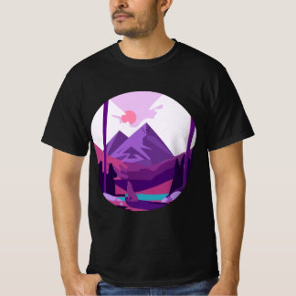 Classic Landscape Scenery T-Shirt. T-Shirt