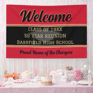 Classic! Large Custom Class Reunion banner