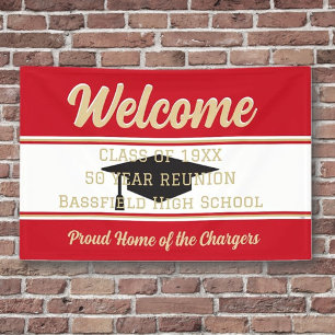 Classic! Large Custom Class Reunion banner