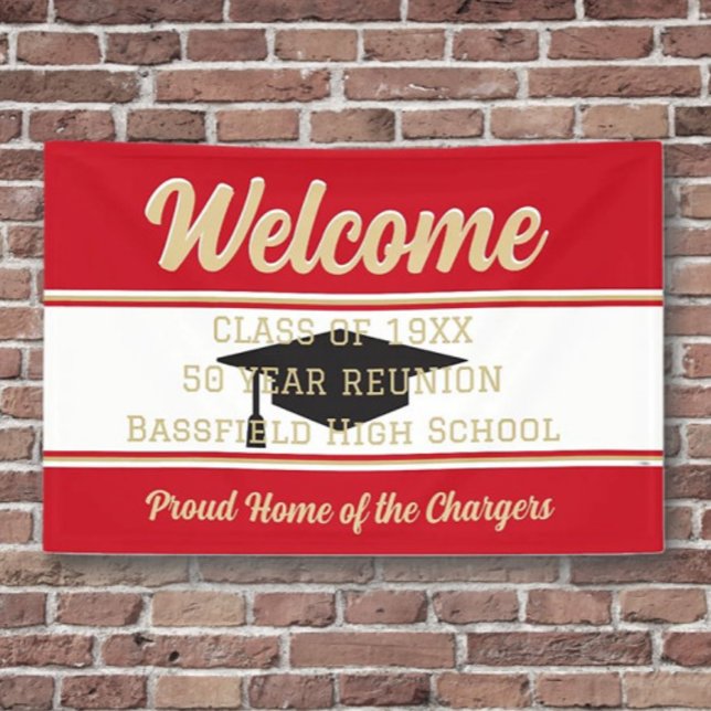 Classic! Large Custom Class Reunion banner (Creator Uploaded)
