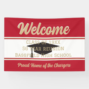 Classic! Large Custom Class Reunion banner