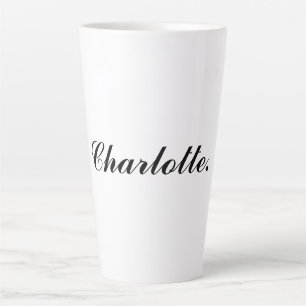 Classic Late Mug Featuring Your Personalized Name