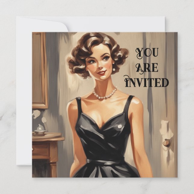 Classic LBD Card: Perfect for All Celebrations Invitation (Front)