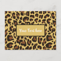 Classic Leopard Animal Print Feline Pattern Cats
