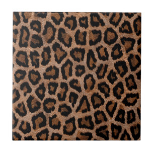 Classic Leopard Pattern Animal Print Tile