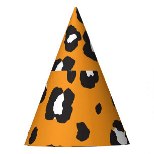 Classic Leopard Print Pattern Party Hat
