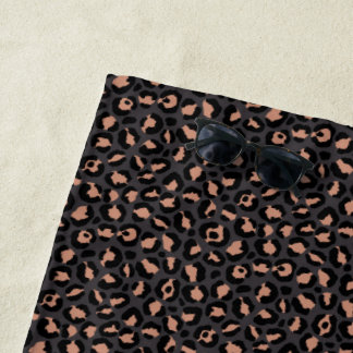 Classic Leopard Series Design 11   Beach Towel