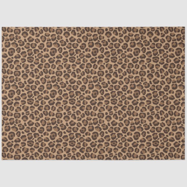 Classic Leopard Series Design 12 Tissue Paper (Front)