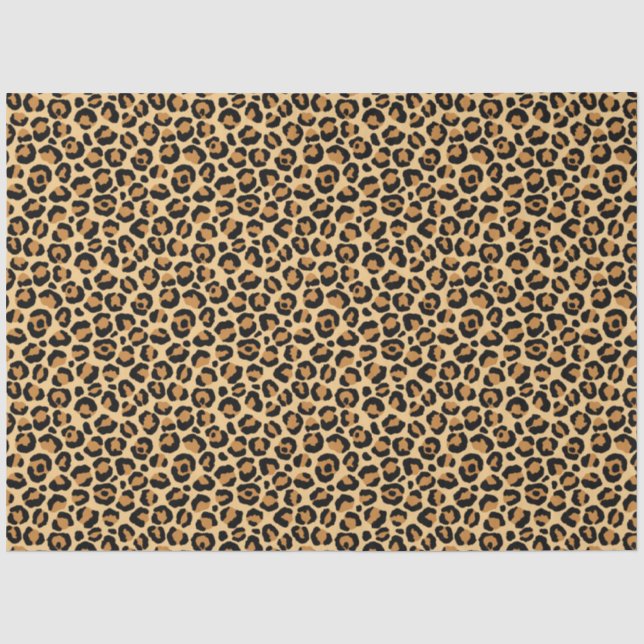 Classic Leopard Series Design 6 Tissue Paper (Front)