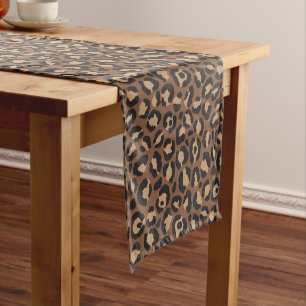 Classic Leopard Series Design 7 Short Table Runner