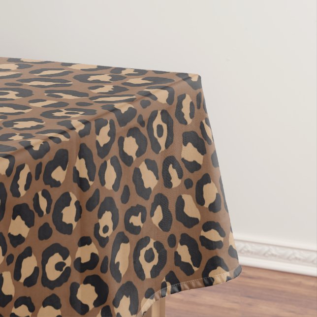 Classic Leopard Series Design 7  Tablecloth (In Situ)