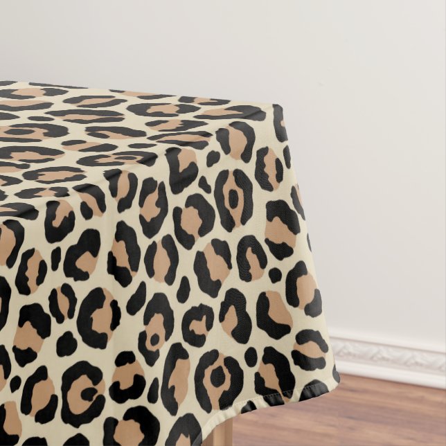 Classic Leopard Series Design 9 Tablecloth (In Situ)