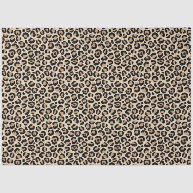 Classic Leopard Series Design 9 Tissue Paper (Front)