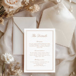 Classic Light Taupe Elegant Wedding Details Enclosure Card<br><div class="desc">Classic handwritten script & light taupe wedding details enclosure card.</div>