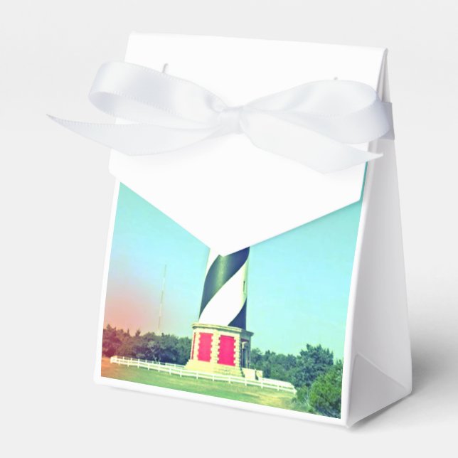 Classic Lighthouse favour box (Front Side)