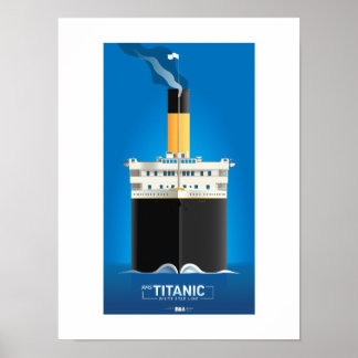 CLASSIC LINER SERIES - RMS Titanic Poster