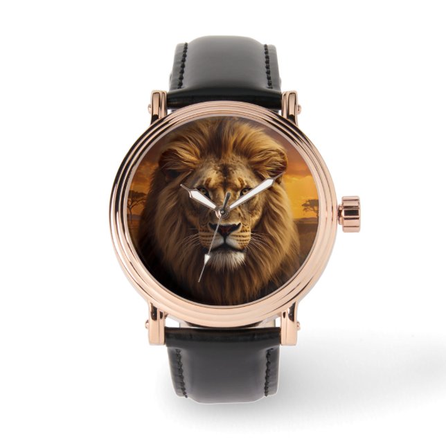 Classic, Lion King Background,eWatch Watch (Front)