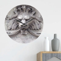 Classic LionHead Architectural Relief with Name