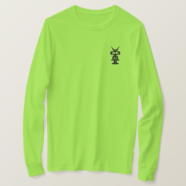 classic logo BLACK PRINT T-Shirt (Design Front)