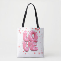 Classic LOVE Canvas Tote