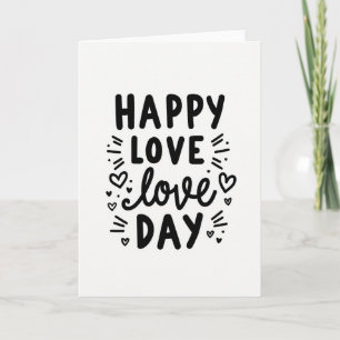 Classic Love Day Card