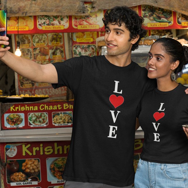 Classic LOVE Heart Motif with a Modern Twist T-Shirt (Creator Uploaded)