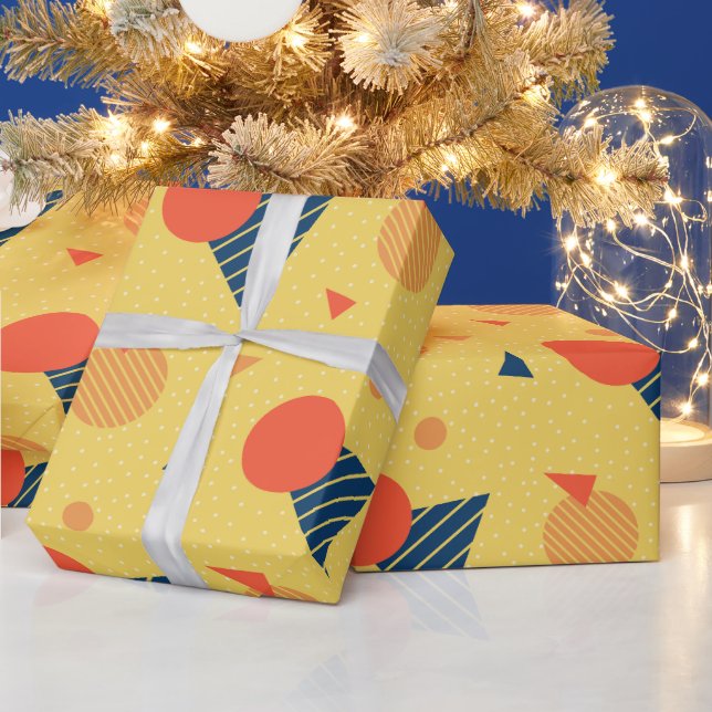 Classic Luxurious Artisan Premium Bachelor Party Wrapping Paper (Holidays)