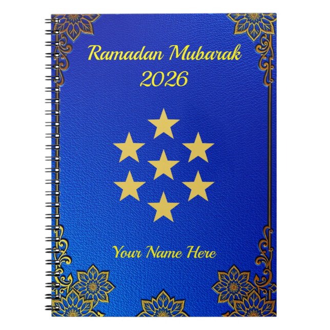 Classic Luxury Islamic Art Notebook (Front)