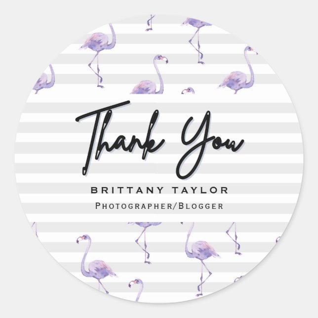 Classic Luxury Rose White Round Sticker (Front)