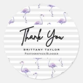 Classic Luxury Rose White Round Sticker
