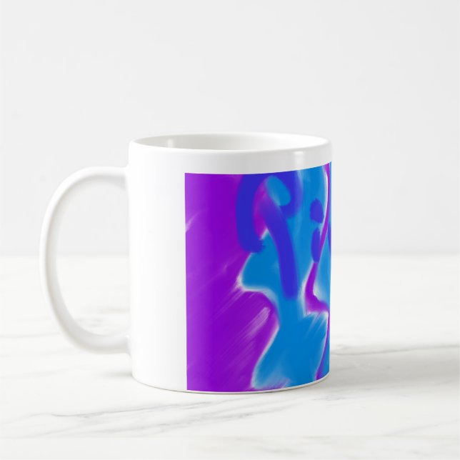 Classic Mag, 325 ml river purple and blue Coffee Mug (Left)