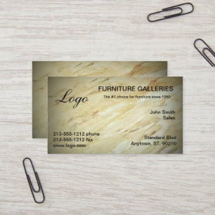 Classic Marble Logo Business Cards