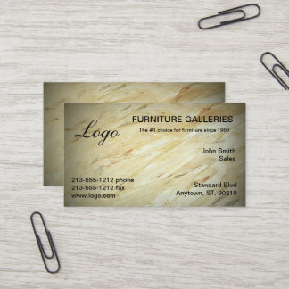 Classic Marble Logo Business Cards