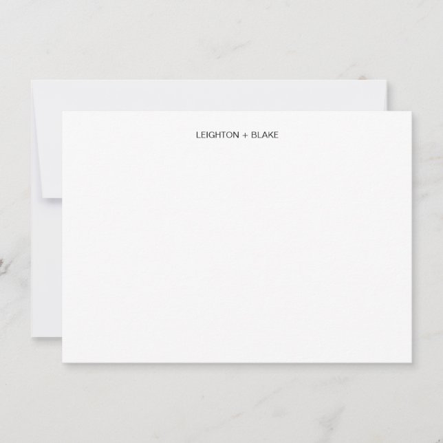 Classic Marble Note Cards (Front)